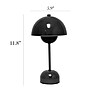Simple Designs Mushroom Magic LED Table Lamp, Black (LD1069-BLK)~#|#~4E2DA6D9-D6B9-42A1-A92A34CC22B03A0F_sc7