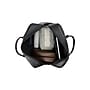 Bond Street Faux Leather Travel Duffel, Black (DUF2749BS-BLACK)~#|#~4E2E9BBD-ECA0-41E6-B621B5C61FE2CB3D_sc7