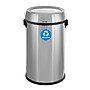 Alpine Industries Commercial Single-Stream Recycling Station, 17 Gallon, Stainless Steel (ALP470-65L-1-R)~#|#~4E326A51-A873-4C6B-A8A56A8EC2939842_sc7