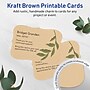 Avery Matte General Use Blank Cards, Kraft Brown, 200/Box  (95342)~#|#~4E35D156-56A6-486B-AAC10A60E808AB26_sc7