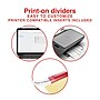 Staples Large Tab Insertable Dividers, 5-Tab, Assorted Colors (13485/11109)~#|#~4E365BDF-5AFE-4C0B-B389A909A32CFB96_sc7
