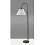 Adesso Thalia 58.5" Black Floor Lamp with Empire Shade (SL2614-01)~#|#~4E3765ED-D3EA-4A1E-91365A497EDF37DD_sc7