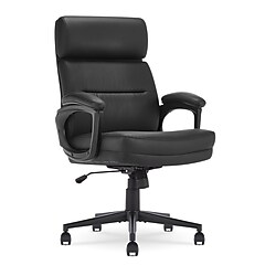 La-Z-Boy Leather Executive Chair, Blue (51447) | Staples