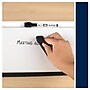 Quartet Magnetic Steel Dry-Erase Desktop Computer Pad, 21" x 7.75", White (Q090F1-R)~#|#~4E3954A1-E29D-484F-8B5A5348BF4E1A33_sc7