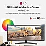 LG UltraWide 34" Curved WQHD 160Hz LED AMD FreeSync Gaming Monitor, HDR10, Black (34BP65C-B)~#|#~4E3B5AE3-8325-4F42-B7441569CB6D0060_sc7