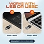 Delton S18 Wireless Ergonomic Optical Mouse, Black (DMS18-WB)~#|#~4E40D9AA-418E-431A-8B839916496BD77C_sc7