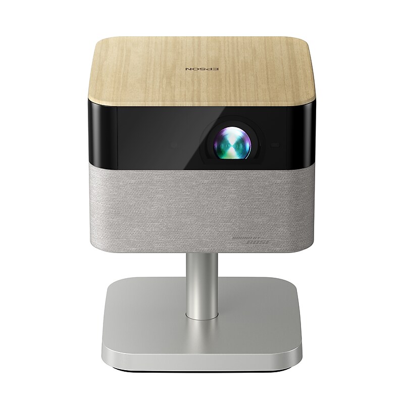 Epson Lifestudio Flex Plus Wireless 4K PRO-UHD Portable Lifestyle Projector, Black (V11HB76620) image 1