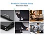 Uncaged Ergonomics CD4 16.25" x 12.25" Adjustable Standing Desk Converter for Laptops, Black (CD4-B)~#|#~4E493FAB-402C-4C83-A2C199721D81E531_sc7