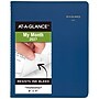 2027-2028 AT-A-GLANCE 9" x 11" Monthly Planner, Faux Leather Cover, Blue (70-250-20-27)~#|#~4E4AFC3D-C1B1-4AC3-B73CDC126D93B76E_sc7