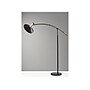 Adesso Bradley 81" Metal Black/Antique Brass Floor Lamp with Cone Shade (5185-01)~#|#~4E4DB75F-B171-4880-89321D9F2534DCCB_sc7