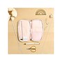 The Happy Planner Peachy Stripes Faux Leather Zipper Pencil Pouch, White/Peach (AF1AZP-003)~#|#~4E4DFB1C-1434-4E1D-8A57B8B643657A3A_sc7