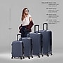 DUKAP Adly 4-Piece Hardside Spinner Luggage Set, TSA Checkpoint Friendly, Blue (DKADLSMLXL-BLU)~#|#~4E4F7CE0-F655-4680-9265928F32B79783_sc7