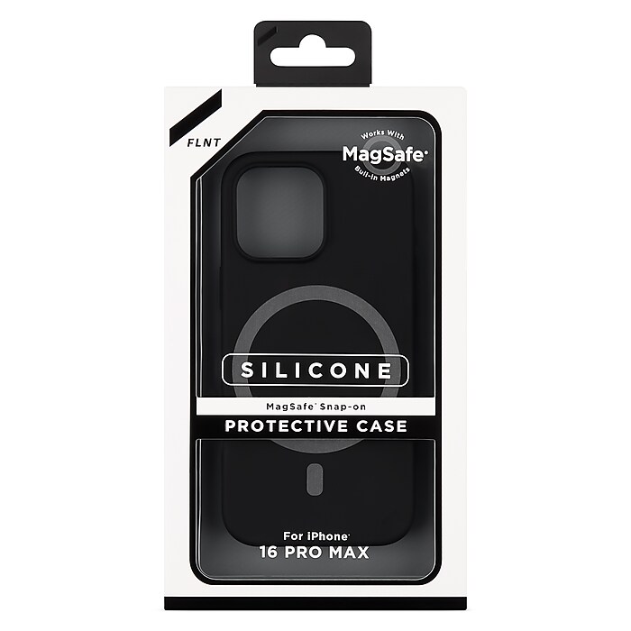 FLNT Silicone MagSafe Snap-On Protective Case for iPhone 16 PRO