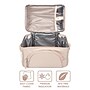 bentgo Deluxe Insulated Lunch Bag, 2-Compartment, Sand (BGOBG2-SD)~#|#~4E5373AF-EC2C-40BC-BBBD0FCB8B39C0E7_sc7