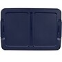 Home Logic 15 Qt. Latch Lid Storage Bins, Clear/White, 8/Pack (7101)~#|#~4E548101-C57F-47CC-A0579C54E3574883_sc7