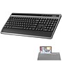 Delton T42 Wireless Ergonomic Computer Keyboard with Tablet Holder, Black (DKBT42-WB)~#|#~4E5838E6-7751-4125-830F1E8BCE473313_sc7