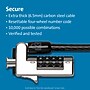 Kensington Slim Combination Ultra Cable Lock for Standard Slot (K60628WW)~#|#~4E613757-1227-47E1-992E0C3A5A8CAF6F_sc7