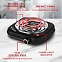 Brentwood 1,100-Watt Countertop Electric Single Burner, Black (TS-323BK)~#|#~4E669C9B-2140-4423-B94C60ACCE091E17_sc7