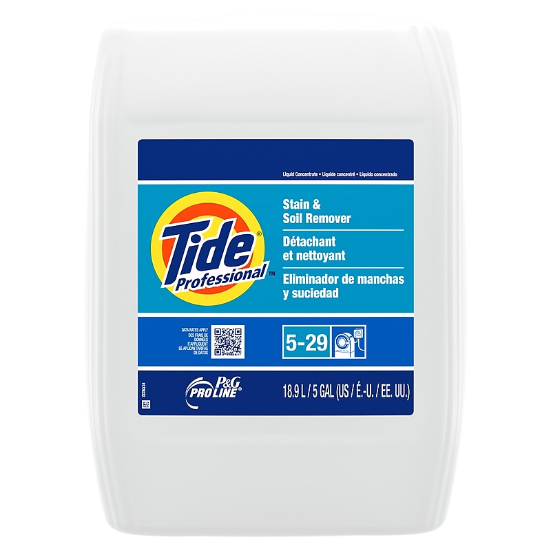 P&G ProLine Tide Professional Laundry Stain Remover, 640 oz. (39382) image 1