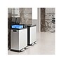 HLS Commercial Stainless Steel Trash & Recycling Bin Combo, 16-Gallon, Silver (HLSS16RFR)~#|#~4E6939EF-1344-4BF1-A37641195BFD9850_sc7