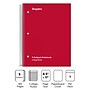Staples® 5-Subject Subject Notebooks, 8.5" x 11", College Ruled, 200 Sheets, Assorted (10467M-CC)~#|#~4E6A4F96-8E65-4DDD-B435DA19D271177E_sc7