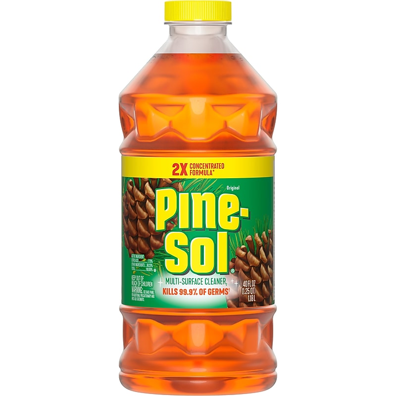 Pine-Sol Disinfecting Multi-Surface Cleaner, Original Pine Scent, 40 fl. oz. (60164) image 1