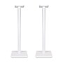 Fluance Floor Speaker Stands with Cable Management, Square Base, White, 2/Pair~#|#~4E6F2EF5-B0F7-4FB1-A18042FA146CE6E4_sc7