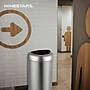 Nine Stars Trash Can, 21 Gallon, Silver (OTT-80-29SL)~#|#~4E70541C-9AAB-4ADE-B86A29DC3F0A30AC_sc7