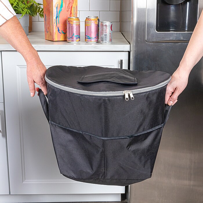 Household Essentials Cooler, Black (HE1126) | Staples