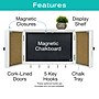 Excello Global Products Distressed White  Barndoor Chalkboard/Corkboard (EGP-HD-0156)~#|#~4E8F227B-9CF6-4EF1-B0E0FC78B021D7B8_sc7