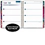 2027 Excello Brands 9" x 11" Weekly & Monthly Standard Planner, Paperboard Cover, Rainbow Gold Marble (FSHN-CY27-8511-36)~#|#~4E9122E3-D37A-41B7-8CD919A195D0EE97_sc7