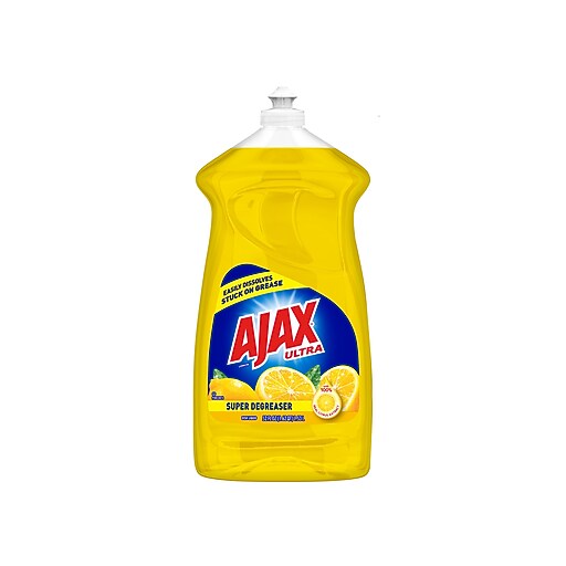 Ajax Ultra Super Degreaser Dish Soap, Lemon Scent, 52 fl. oz. (149861