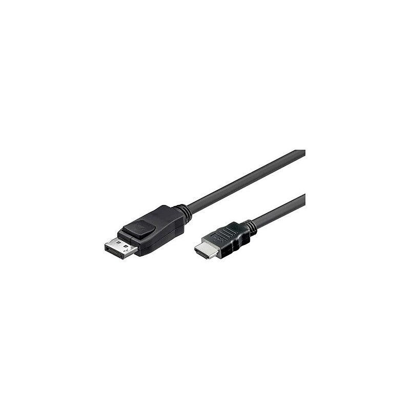4XEM Display Port to HDMI Audio/Video Cable, Male to Male (4XDPMHDMIM3FT) image 1