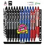 Zebra Z-Grip Retractable Ballpoint Pen, Medium Point, 1.0mm, Assorted Ink, 24 Pack (12224)~#|#~4E940E2A-EEA9-48C2-9EC3CBD702F392D8_sc7