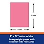 Tru-Ray 9" x 12" Construction Paper, Shocking Pink, 50 Sheets/Pack, 5 Packs/Bundle (PAC103013-5)~#|#~4E96DDBB-8CD6-4A15-BB1C4F3FA3CFE722_sc7