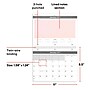 2027 Staples 11" x 8.5" Monthly Wall Calendar, White/Red/Gray (ST63591-27)~#|#~4E98E044-1B7F-4C01-A7B6D420189596A8_sc7