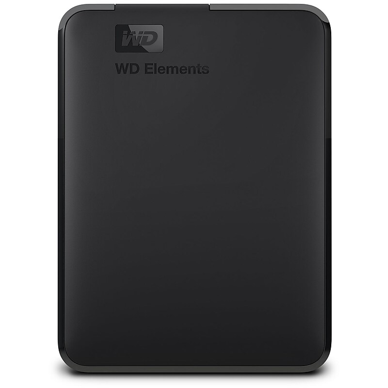 Western Digital Elements 6TB External USB 3.2 Gen 1 Portable Hard Drive, Black (WDBHJS0060BBK-WESN) image 1