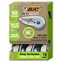 BIC Ecolutions Wite-Out Brand Correction Tape, White, 10/Pack (WOET10-WHI)~#|#~4E9B2E91-327F-4998-A38C352F7BCEA0D9_sc7