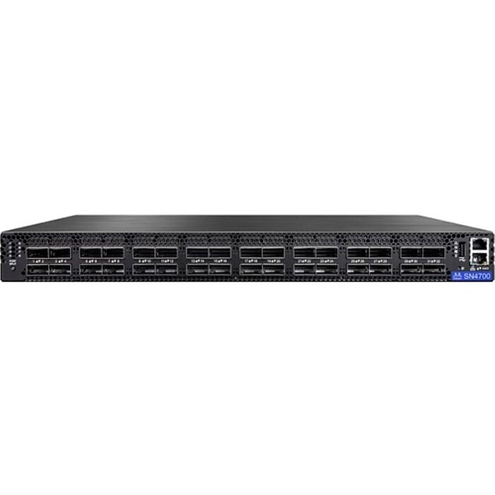 NVIDIA Spectrum 32-Port Gigabit Ethernet Managed Switch, Black