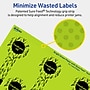 Avery Printable Decorative Edge Multipurpose Labels, 1.5" x 4", Bright Green, 160/Pack (94116)~#|#~4E9DFC75-99CF-4D3D-A52A0FE979B57493_sc7