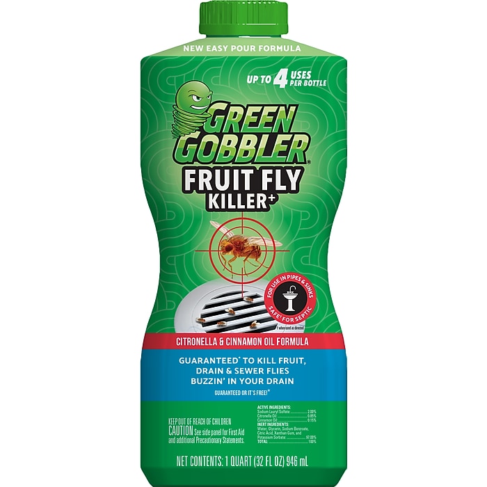 Green Gobbler Fruit Fly Killer, 32 oz. (G8732J) | Staples