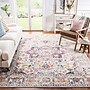 Safavieh Madison Collection 9' x 12' Rectangle Indoor Area Rug, Machine Made, Fuchsia/Ivory (MAD603R-9)~#|#~4E9F9D89-B153-4CCC-ACA546D15E6F4AEB_sc7
