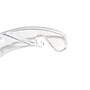 Nahanco 17" Plastic Heavy Weight Dress Hanger, Clear, 100/Pack (500)~#|#~4EA03899-E68B-44CD-A2D802FBFE756D15_sc7