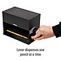 Mind Reader Plastic Straw Dispenser, Black (STRAWPUSH-BLK)~#|#~4EA57DE6-21AD-4AAA-BE98FC26C97FE089_sc7