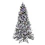 Safavieh 7.5 ft. Pre-Lit Frosted Green Artificial Christmas Tree, 350 Lights (FXP2016A)~#|#~4EA7B179-ABBE-48FF-81226124AED9068A_sc7
