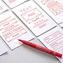 Staples Duramark Permanent Marker, Ultra Fine Tip, Red, Dozen (ST62947)~#|#~4EA8DBB3-76EC-4FCD-AEB8EE1CD7B879A0_sc7