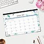 2027 Blue Sky Lindley 17" x 11" Monthly Desk Pad Calendar, Blue/White(100024-27)~#|#~4EAF35D5-7B11-4A9E-96C13F8DCEF91455_sc7
