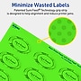 Avery Laser/Inkjet Multipurpose Oval Labels, 1.5" x 2.5", Neon Green, 720/Pack (94051)~#|#~4EB2990C-3958-44AC-9B5E499C8E915DA8_sc7