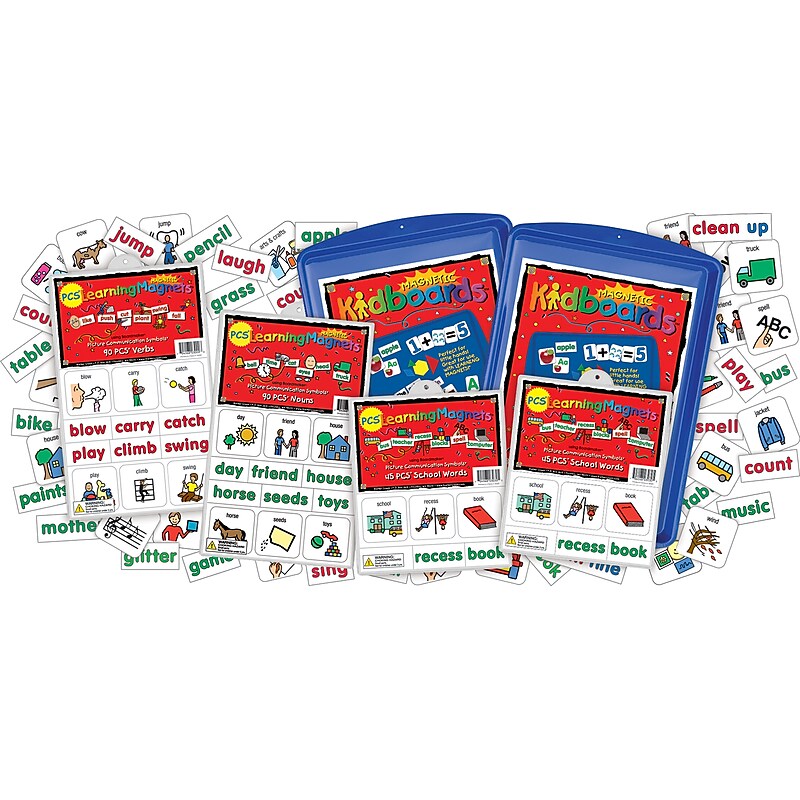 Barker Creek Learning Magnets PCS Activity Kit, 542/Set (LM3045) image 1