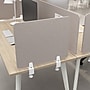 Bush Business Furniture Fabric Privacy Panel, 18"H x 22"W, Warm Beige (PSP122WB-03)~#|#~4EBC3800-AD86-4D57-A318255C32694225_sc7